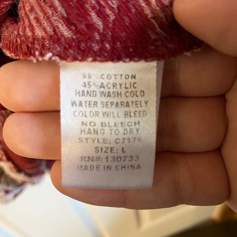 Umgee use red and white key hole flower dress